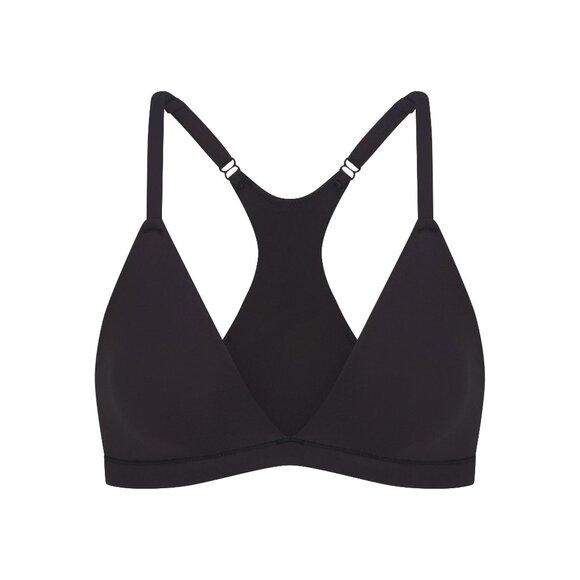 SKIMS Other - Skims Fits Everyone Racerback Triangle Bralette - 2X Onyx